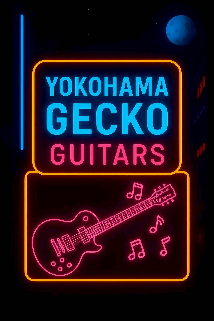 横浜の夜景とネオン